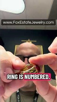 An example of ideal, invisible setting - SOLD- #foxestatejewelry