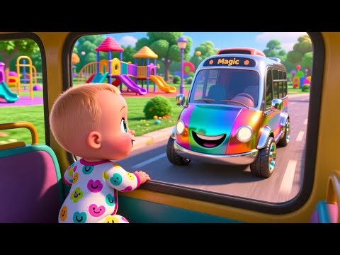 Baby’s Beep Beep Bus Trip 🚌🎶 Fun Kids Song | Toddler Learning Adventure