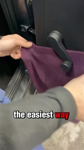 How to Remove a Window Crank in SECONDS! 🤯