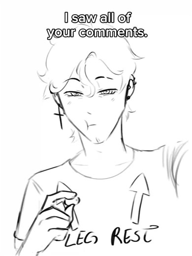 Digital Art Drawing of a Jester