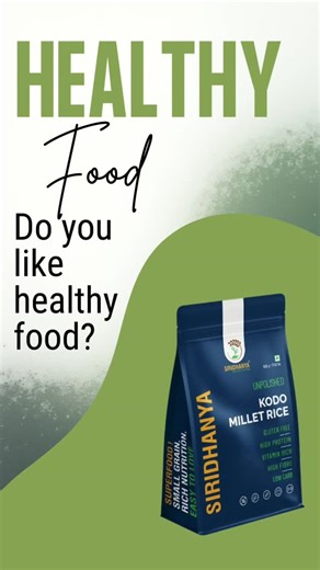 Kodo Millet Rice is more than a grain — it’s a return to mindful eating. Unpolished, carefully sourced, and packed with respect for farmers and food traditions. #Siridhanya #KodoMillet #MilletRice #UnpolishedGrains #AncientGrains MilletMovement IndianSuperfoods CleanEatingIndia WholesomeFood DailyCooking FarmToKitchen HealthyLifestyleIndia PremiumStaples ConsciousEating | HDC GROUP INDIA