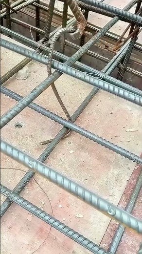 Incredible Rebar Binding Skills on a Construction Site