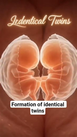 How twins are formed , explained in a simple form .#anatomy #viral #explorepage #twinsbaby
