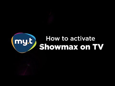 How to activate Showmax on TV