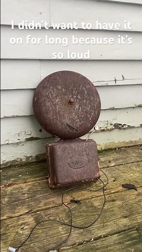 Antique School Bell Ringing