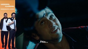 Mert has figured out that Sarp is not who he claims to be 😲👀 #vierspelvuurspel #eVOD | Kuiertyd