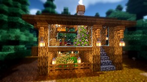 How To Build | Survival Starting House 😱Wooden shack Minecraft Map
