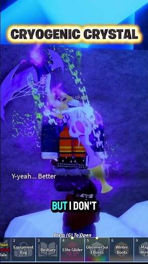 Cryogenic Crystal FISCH #fisch #roblox