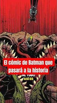 Absolute Batman number 14, the comic that will go down in history