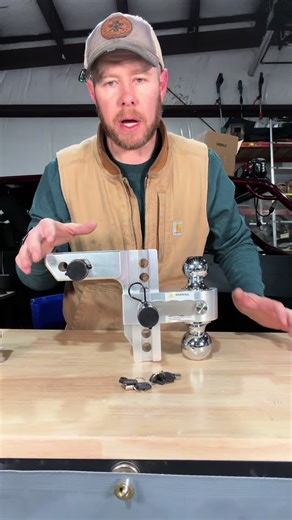 VEVOR 6” Drop Aluminum Adjustable Trailer Hitch Overview