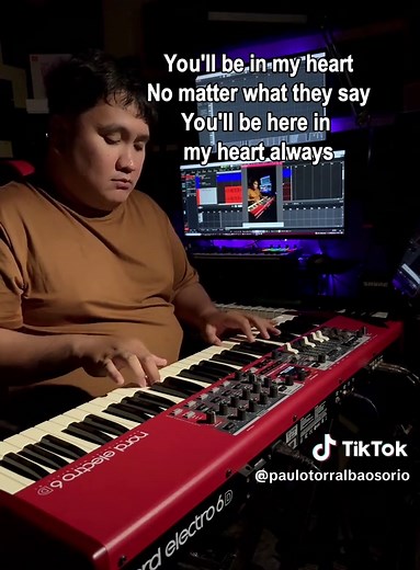 You'll Be In My Heart Instrumental Piano Version