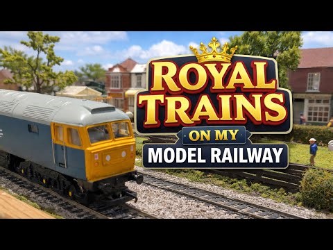 Royal Trains on My oo gauge Model Railway #hornby #modelrailway