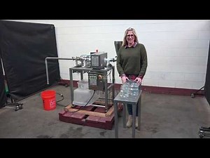 CEIA Stainless Steel Pump Feed Metal Detection System Demonstration
