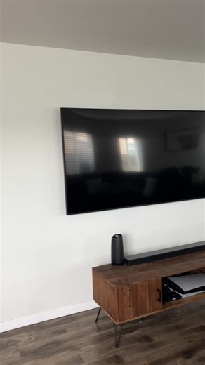 2.5K views · 12 reactions | Transform your living space into a cinematic wonder with our expert TV installations! ✨ #HomeTheater #TVMounting | Mounting | Facebook