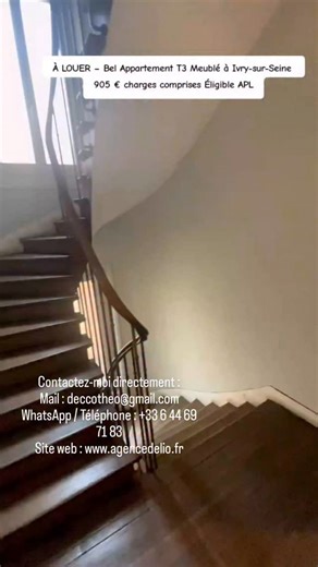 📍 Ivry-sur-Seine – T3 Meublé à Louer 🔑 ✨ Spacieux, lumineux, prêt à vivre ! 📦 Idéal pour étudiants, jeunes actifs ou colocations 📲 Contact direct via @deliologements 🌐 Toutes les infos sur agencedelio.fr IvrySurSeine #LocationParis #AppartementÀLouer #T3Meublé #ImmobilierParis #LogementÉtudiant #ColocationParis #Deliologements #AgenceDelio #LocationMeublée #ParisSud #ReelImmobilier #TrouveTonLogement | Theo Delio