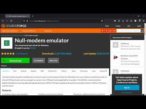 Установка и настройка виртуальных COM портов