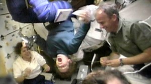 An astronaut explains why you can’t burp in space