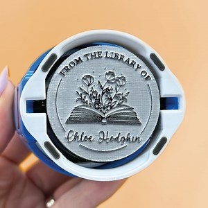 Personalized Book Stamp, Custom Self Inking Stamp, Ex Libris Custom Book Stamp, Bookplate Stamp, From the Library of Custom Book Embosser - Etsy