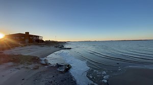 8.6K views · 763 reactions | OBX Sunrise soundside Nags Head NC Lakeside st 1/22/24 33 degrees you can hear the shots from Duck hunter’s | OBX Sunrise | Facebook