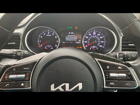 How to reset the tire pressure indicator on the Kia Ceed