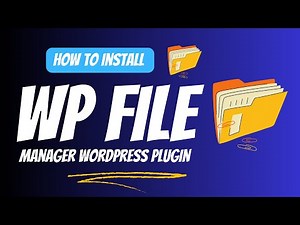 How To Install WP File Manager Plugin In WordPress Plugin WP File Manager