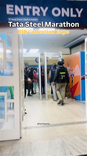 Tata Steel Marathon 2025 - Get Active Expo at Netaji Indoor Stadium Day 2-BiB Collection Expo #tsw25k #tatasteelkolkata25k #kolkatamarathon #kolkatarunners #runningcommunıty #bibcollection | Subhasis Das