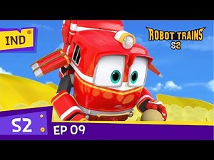 Robot TrainS2 | #09 | A day in Alf's life! | Full Episode | Bahasa Indonesian