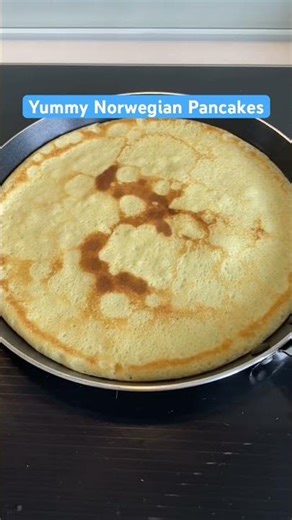 Yummy Norwegian Pancakes #pancakes #highlihts #viral #ytshortsvideo