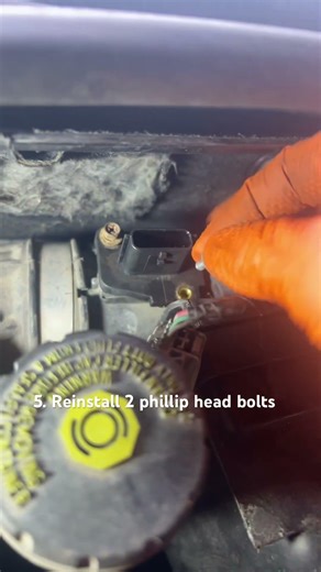 Nissan Mass Air Flow sensor install #automobile #diy #nissan #airflow #maf #sensor