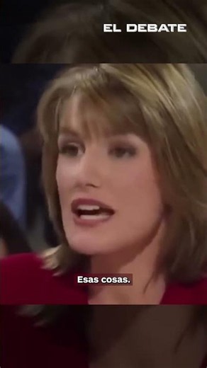 La naturalidad de Letizia antes de ser reina.Se destruyó el rostro con tantas cirugías