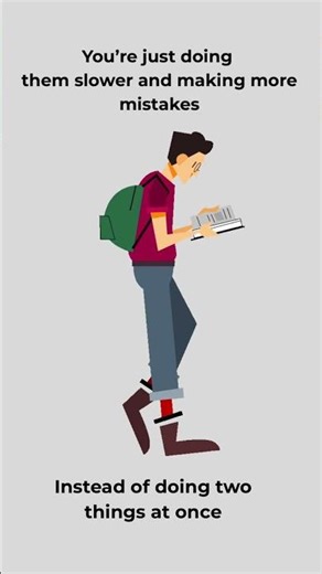 THE MYTH OF MULTITASKING#shorts #viralshorts#psychologyfacts