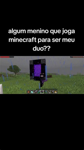 Procurando Duo para Jogar Minecraft