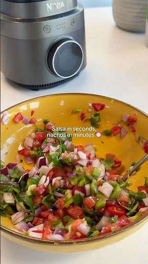No more wasting time dicing when CrushBOSS does salsa in seconds for ya #NinjaCrushBOSS