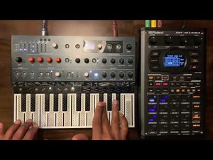 Arturia Microfreak keyboard performance with Roland SP404 Mk2