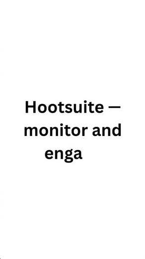 Tools Used for Social Media Management