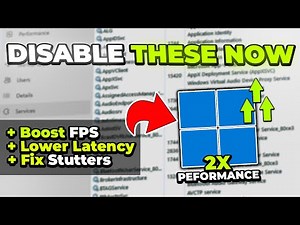 Boost Your FPS by DISABLING These Windows Services! (Windows Optimization Guide)