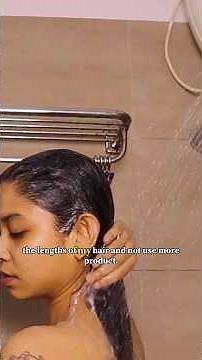 Hair Wash Routine, Haircare & Shower Routine ✨ Haircare Routine 👇👇 #showerroutine #hairwash #shorts