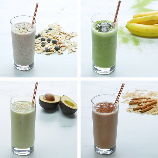 These smoothies will give you an extra boost to seize the day! ☀️ | Goodful