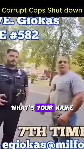 Tyrant Cops Gets owned #crime #corruptcops #tyrants #law #justice | BrokenOath