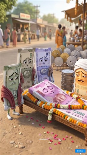 Friends, the two thousand rupee note is no longer with us.💵😭 #shorts #youtubeshorts