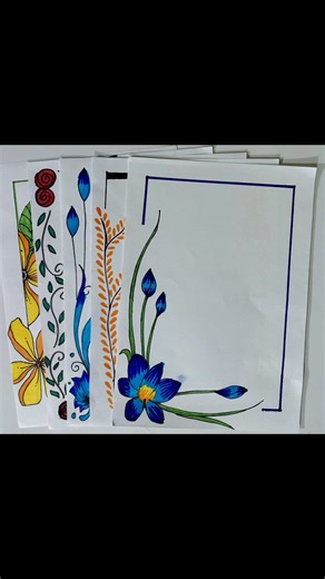 Border designs for project