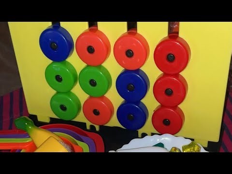 Satisfying ASMR Mystery Scoop Fun Games Puzzle Challenge & cutting Fruits Vegetable Toy Review Live