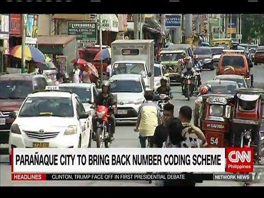 29K views · 111 reactions | Ten years after its suspension, the number coding scheme will again be implemented in Parañaque City. The mayor says this is part of the local government's efforts to ease traffic in the city. But the Transportation Department says, that's not the way to do it. www.cnn.ph | NewsWatch Plus Philippines | Facebook