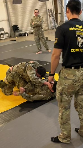 Tsaas Combatives Facility #fortcampbell #combatives #bjj #airassault #airborne #motivation #fypシ #miltok #army #combat #navy #marines #airforce #ftcampbell
