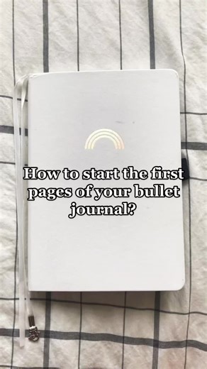 Set up your bullet journal the fun way ☺️#foryou #foryoupage #journaling #journalinspiration #bulletjournaling