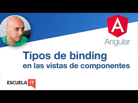 Tipos de binding en vistas de componentes Angular