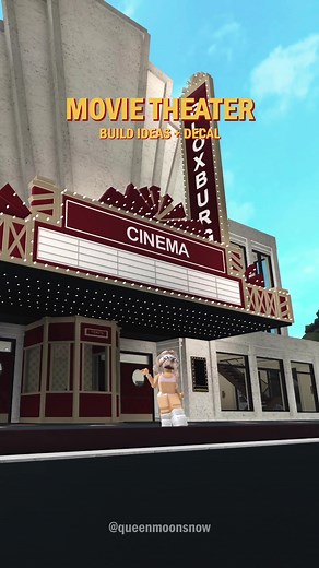 Creative Bloxburg Movie Theater Build Ideas
