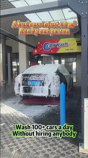 A standardized car wash process, using technology for smart and efficient cleaning