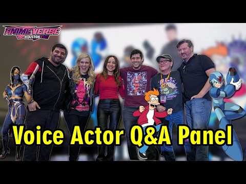 Legendary Voice Actors Panel w/ Billy West, David Hayter, Kari Wahlgren & More | Animeverse Houston