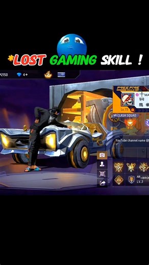 lost gaming skill.! 🤕 #freefire #vecna #mastigamer#ocean #angst